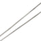 Collier Collier avec croix en or blanc 18 ct et diamants 58 Facettes 27373