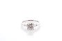 Bague 53 Bague en platine avec diamant 1,13 ct et 2 diamants 58 Facettes 27375-27360