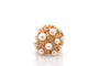 Bague 49 Bague en or 18k avec perles de culture et diamants 58 Facettes 27398