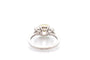 Bague 53 Bague en platine avec diamant jaune 2,01 ct et diamants 58 Facettes 27426-27584