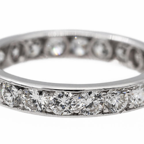 Bague 52.5 Bague Alliance Platine Diamant 58 Facettes 2746639CN