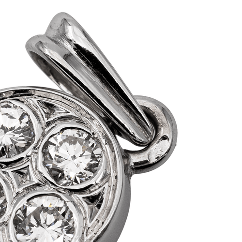 Pendentif Pendentif Or blanc Diamant 58 Facettes 2747973CN