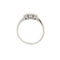 Bague Bague trilogy en or blanc 18 ct avec diamants 0,36 ct 58 Facettes 27536