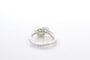 Bague 54 Bague émeraude et diamants en or 18 carats 58 Facettes 27554