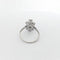 Bague 56 Bague en or blanc 18 carats et diamants taille brillant 58 Facettes 27560