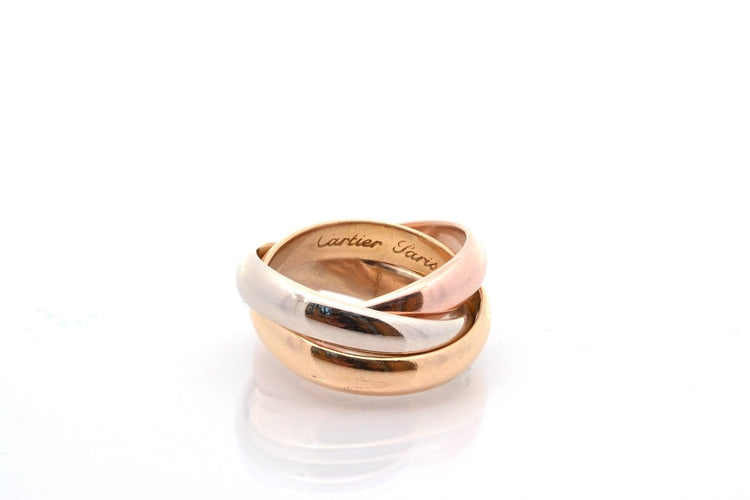 Bague 48 Cartier Trinity - Bague en trois ors 18k 58 Facettes 27591