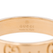 Bague 53 Gucci Fine Icon - Bague en or rose 18 carats 58 Facettes 2764396CN