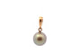 Pendentif Pendentif en or 18k avec perle de culture de Tahiti 58 Facettes 27725