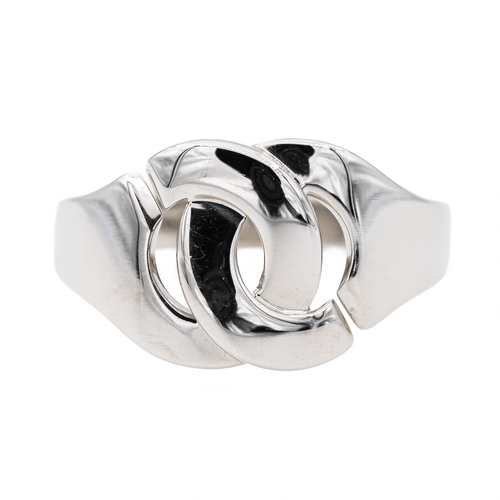 Bague 56 Dinh Van Menottes R10 - Bague en or blanc 18 carats 58 Facettes 2773204CN