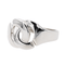 Bague 56 Dinh Van Menottes R10 - Bague en or blanc 18 carats 58 Facettes 2773204CN