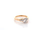 Bague 50.5 Bague en or 18k avec diamant 1,23 ct et diamants taper 58 Facettes 27750