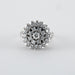 Ring 50 White Gold and Diamond Ring 58 Facettes DV0241-2