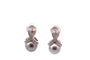 Boucles d'oreilles Boucles d'oreilles en or 18k avec perles de culture de Tahiti et diamants 58 Facettes 27777
