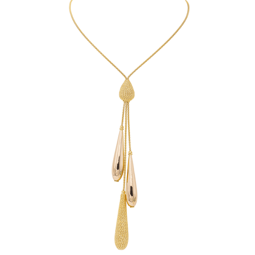 Collier Collier Négligé Or jaune, Or rose 58 Facettes 2779958CN