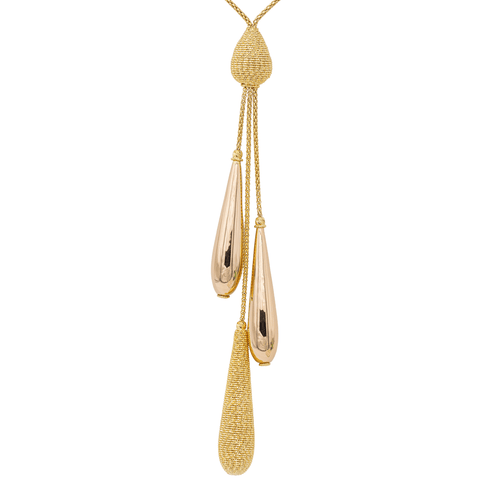 Collier Collier Négligé Or jaune, Or rose 58 Facettes 2779958CN