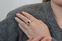 Bague 53 Bague rubis et diamants en or 18k et platine 58 Facettes 27823