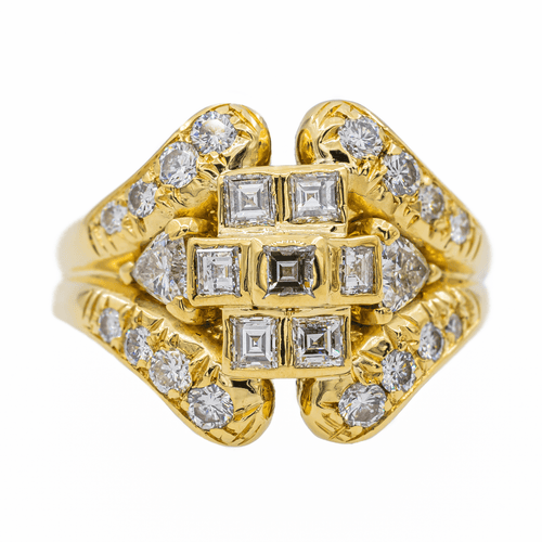 Bague 58 Bague Or jaune Diamant 58 Facettes 2783630CN