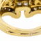 Bague 58 Bague en or jaune 18 carats pavée de diamants 58 Facettes 2783630CN