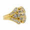 Bague 58 Bague en or jaune 18 carats pavée de diamants 58 Facettes 2783630CN
