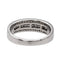 Bague 50 Bague en or blanc 18 carats pavée de diamants 58 Facettes 2783632CN
