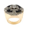 Bague Art déco - Squillo en or rose et or blanc 18 kt avec diamants 58 Facettes 27855