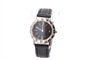 Montre Bvlgari - Montre en acier, mouvement quartz, bracelet cuir 58 Facettes 27876