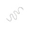 Bracelet Bracelet unisexe en or blanc 18 ct, 21,3 cm 58 Facettes 27884
