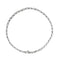 Bracelet Bracelet unisexe en or blanc 18 ct, 21,3 cm 58 Facettes 27884