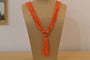 Collier Sautoir ancien en corail 58 Facettes 27896