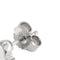 Boucles d'oreilles Boucles d’oreilles fleur - Puces en or blanc 18 carats et diamants 58 Facettes 27897