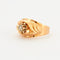 Bague 56 Bague or jaune et diamant 58 Facettes DV0378-3