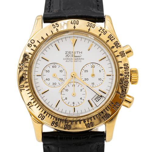 Montre Zenith El Primero - Montre en or jaune 40 mm 58 Facettes 2801601CN