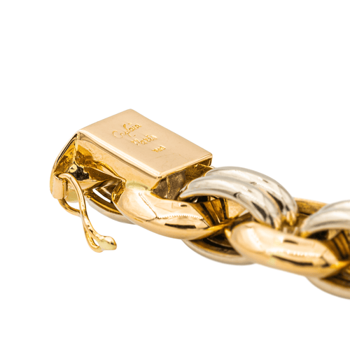 Bracelet Caplain Bracelet  Or jaune, Or blanc 58 Facettes 2807571CN