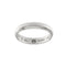 Bague 55 Damiani Forever - Alliance en platine avec diamant 0,03 ct 58 Facettes 28199
