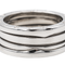 Bague 55 Bulgari B.zero1 - Bague 2 tours en or blanc 58 Facettes 2823009CN