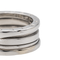 Bague 55 Bulgari B.zero1 - Bague 2 tours en or blanc 58 Facettes 2823009CN