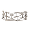 Bracelet Bracelet manchette en or blanc 18 carats et diamants 58 Facettes 2826009CN