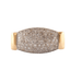 Ring 57 Pavement Diamond Ring 58 Facettes DV0022-2