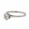 Bague 53 Bague Solitaire Or blanc Diamant 58 Facettes 2830662CN