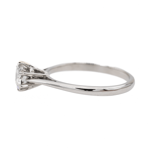 Bague 53 Bague Solitaire Or blanc Diamant 58 Facettes 2830662CN