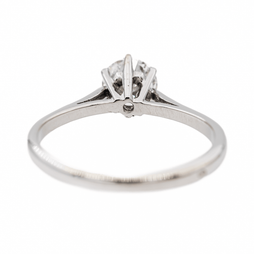 Bague 53 Bague Solitaire Or blanc Diamant 58 Facettes 2830662CN