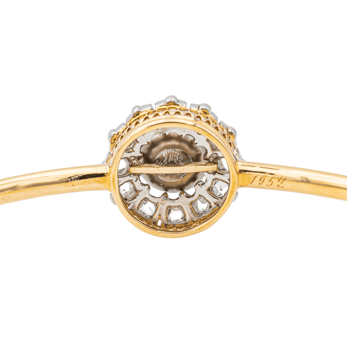 Bracelet Bracelet Jonc Or jaune, Or rose, Or blanc Perle, Diamant 58 Facettes 2833301CN