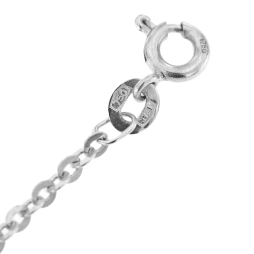 Bracelet Bracelet enfant en or blanc 18 ct à maille rolò 58 Facettes 28405