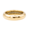 Bague 53 Bague en or jaune 18 carats pavée de diamants 58 Facettes 2841916CN