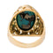 Bague 50 Bague Or jaune Turquoise 58 Facettes 2843271CN