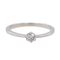 Bague 51 Bague Solitaire Or blanc Diamant 58 Facettes 2845473CN
