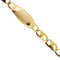 Bracelet Bracelet homme à maille traversino en or 18 carats, placquette 3 ors 58 Facettes 28509