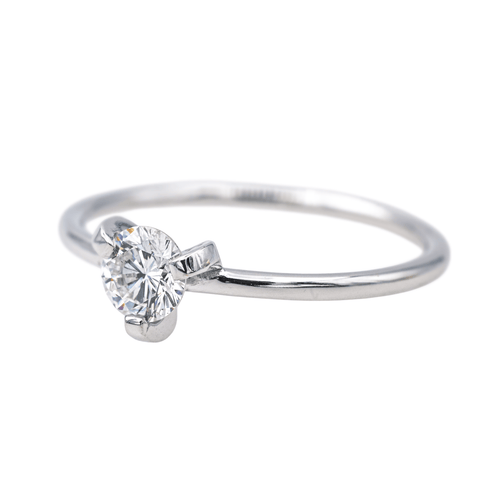Bague 52 Bague Solitaire Or blanc Diamant 58 Facettes 2854068CN