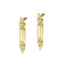 Boucles d'oreilles Boucles d'oreilles pendantes maille panthère en or jaune 18 carats 58 Facettes 28676
