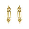Boucles d'oreilles Boucles d'oreilles pendantes maille panthère en or jaune 18 carats 58 Facettes 28676